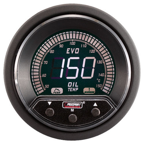 Karwork ProSport Evo Reloj medidor temperatura de aceite (4 colores)