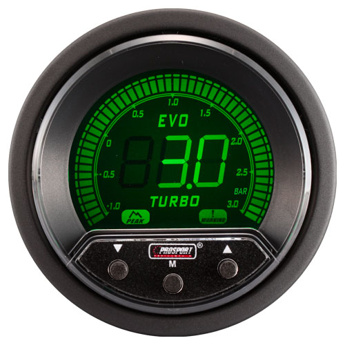 Karwork ProSport Evo Reloj medidor presión turbo (4 colores)