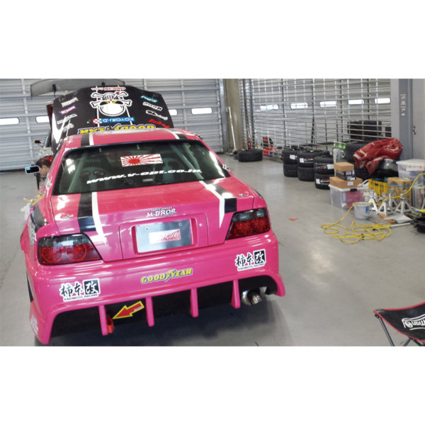 Karwork Lip taloneras Racing Line de carbono para Toyota Chaser JZX100