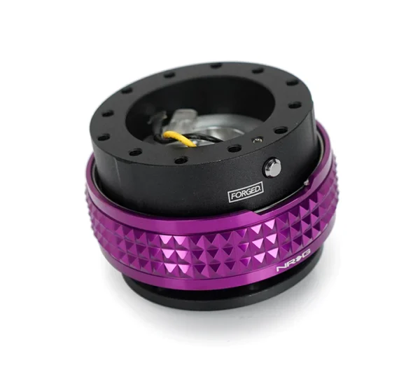 Karwork 2.1 Quick Release Extraible Rápido Black Purple para volante