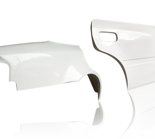 '+50mm aleta trasera para Toyota Chaser JZX100 (with door add-ons)