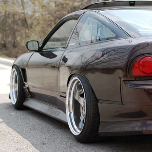 '+50mm "Tatakidashi Press Line" aleta trasera para Nissan 200SX S13