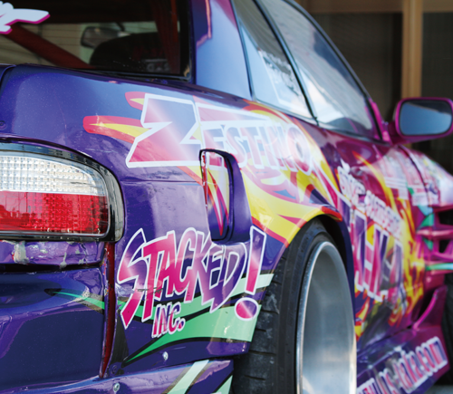 '+75mm aleta trasera para Nissan Silvia PS13
