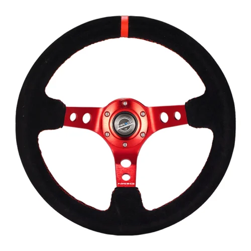 Volante piel vuelta de 35cm con 3" de profundidad