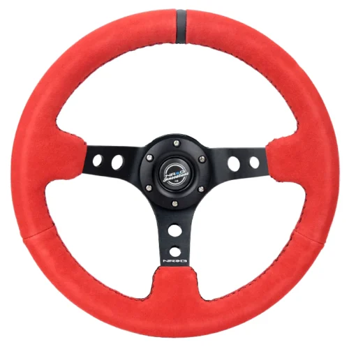 Volante piel vuelta de 35cm con 3" de profundidad
