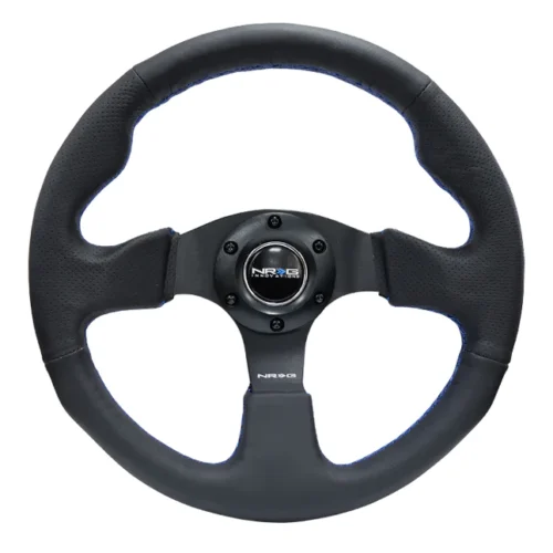 Volante 32cm de cuero - RST-012R-BL
