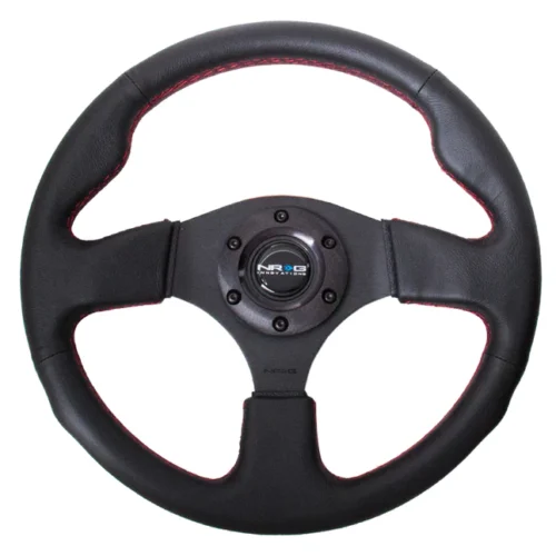 Volante 32cm de cuero - RST-012R-RS