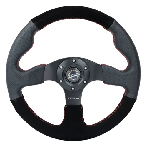 Volante 32cm de cuero perforado - RST-012R-S-RS