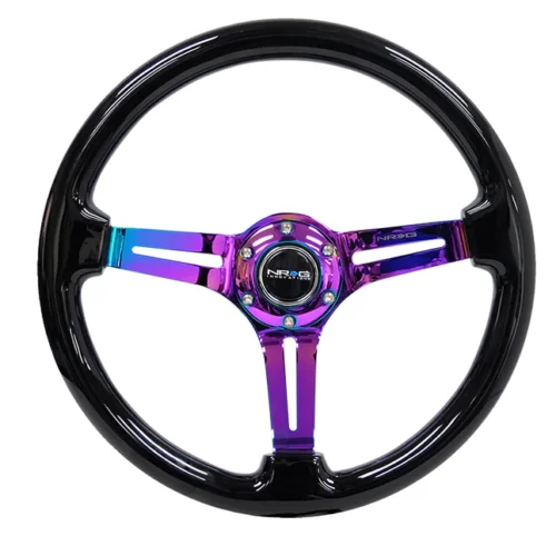 Volante 35cm fibra de madera