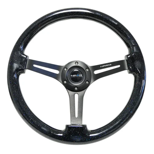 Volante 35cm fibra de madera