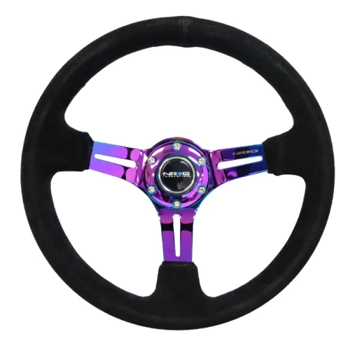 Volante piel vuelta de 35cm con 3" de profundidad