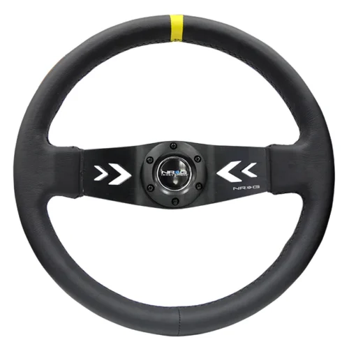 Volante 35cm de cuero - RST-022R-Y