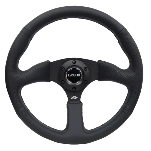 Volante de cuero inspiración JDM black - RST-023MB-R