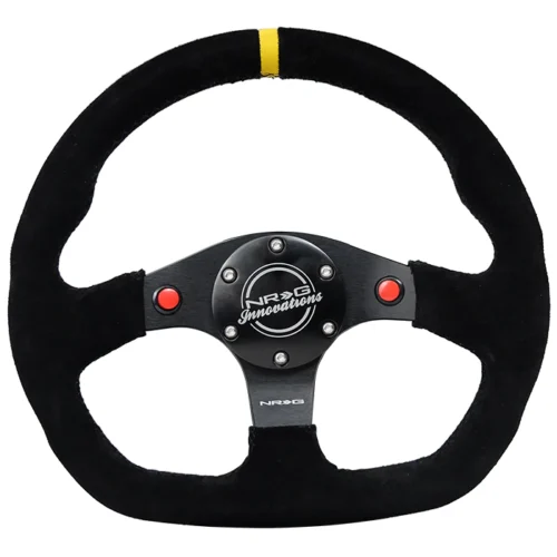 Volante piel vuelta plano
