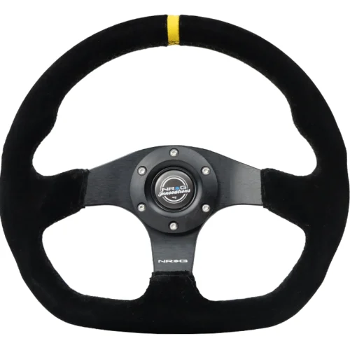 Volante piel vuelta plano