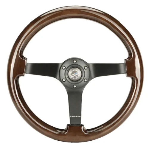 Volante 35cm fibra de madera