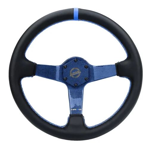 Volante 35cm fibra de carbono - RST-036CF-BL