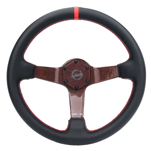 Volante 35cm fibra de carbono - RST-036CF-RD