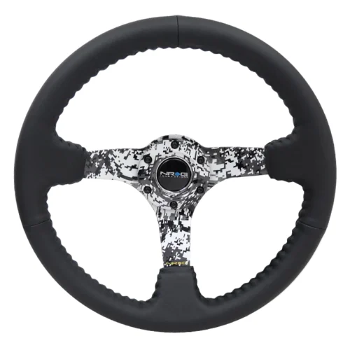 Volante 35cm de cuero - RST-036DC-R
