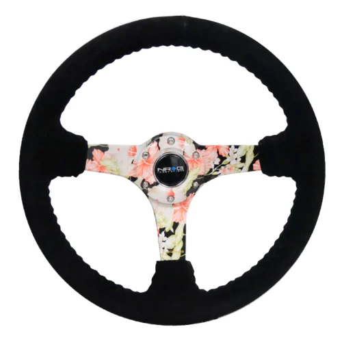 Volante piel vuelta de 35cm con 3" de profundidad
