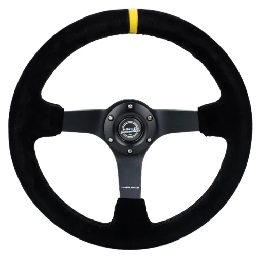 Volante piel vuelta de 35cm con 3" de profundidad