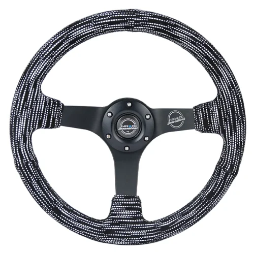 Volante piel vuelta de 35cm con 3" de profundidad