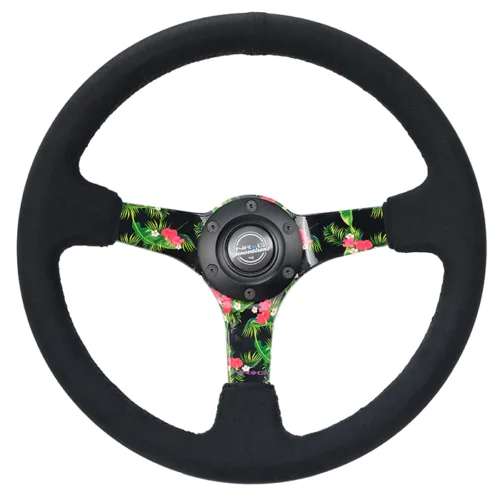 Volante piel vuelta de 35cm con 3" de profundidad