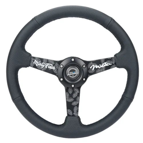 Volante 35cm de cuero - RST-037MB-MF