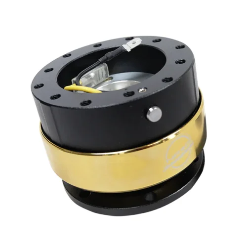 2.0 Quick Release Extraible Rápido Black Gold para volante