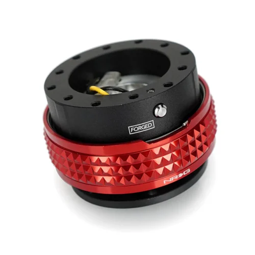 2.1 Quick Release Extraible Rápido Black Red para volante