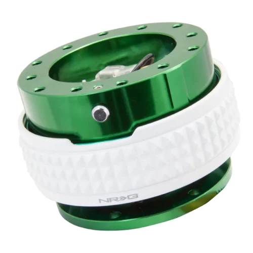 2.1 Quick Release Extraible Rápido Green White para volante