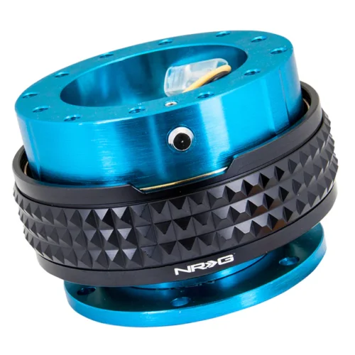 2.1 Quick Release Extraible Rápido Blue Gunmetal para volante