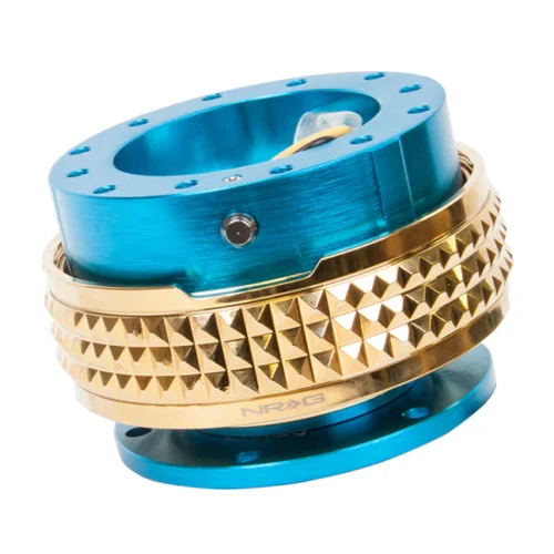 2.1 Quick Release Extraible Rápido Blue Gold para volante