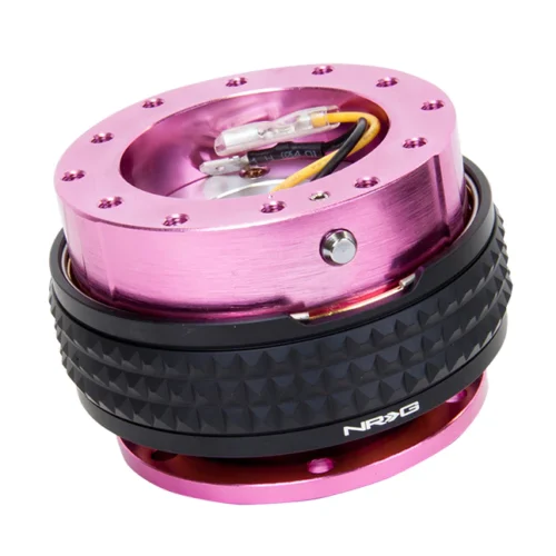 2.1 Quick Release Extraible Rápido Pink Black para volante