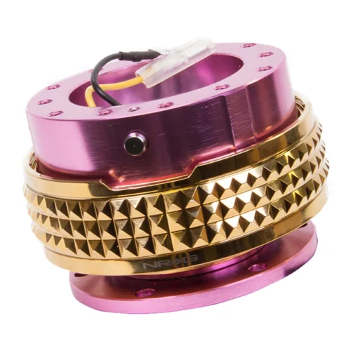 2.1 Quick Release Extraible Rápido Pink Gold para volante