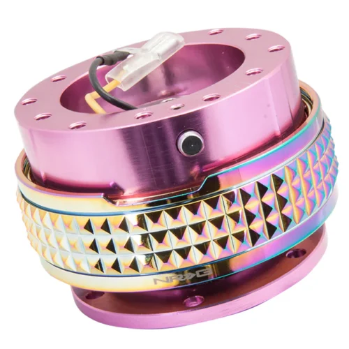 2.1 Quick Release Extraible Rápido Pink para volante