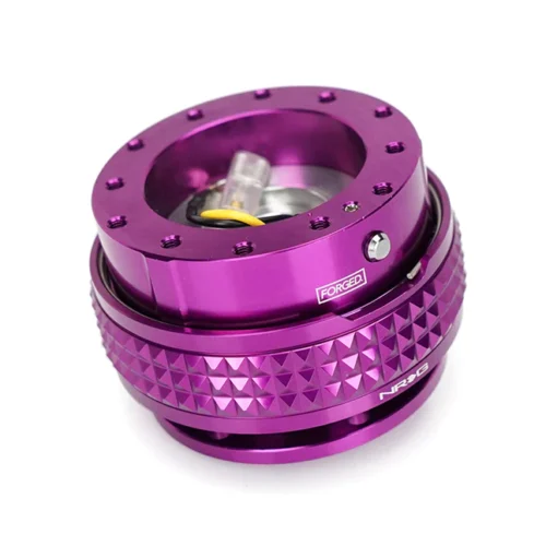 2.1 Quick Release Extraible Rápido Purple para volante