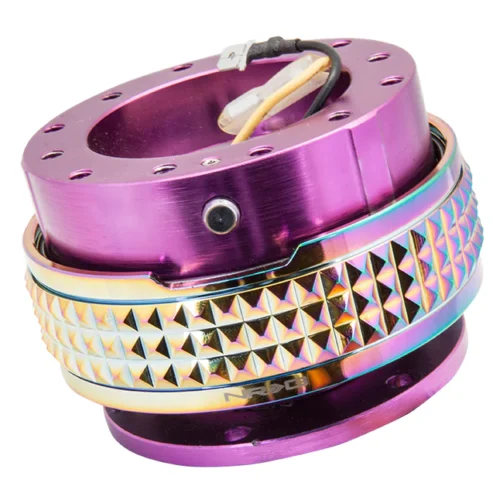 2.1 Quick Release Extraible Rápido Pink Chrome para volante