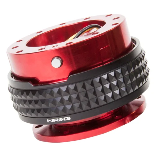 2.1 Quick Release Extraible Rápido Red Black para volante