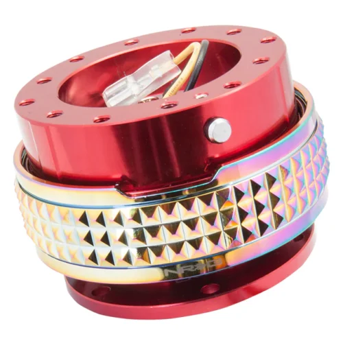 2.1 Quick Release Extraible Rápido Red Rainbow para volante