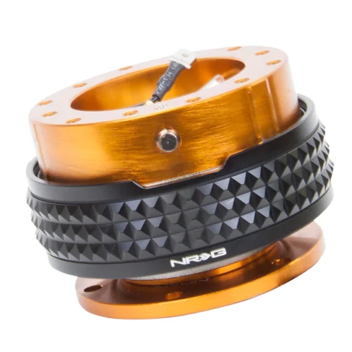 2.1 Quick Release Extraible Rápido Orange Gunmetal para volante