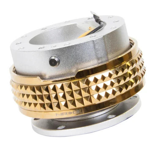 2.1 Quick Release Extraible Rápido Silver Gold para volante