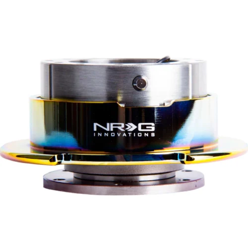 2.5 Quick Release Extraible Rápido Silver Rainbow para volante