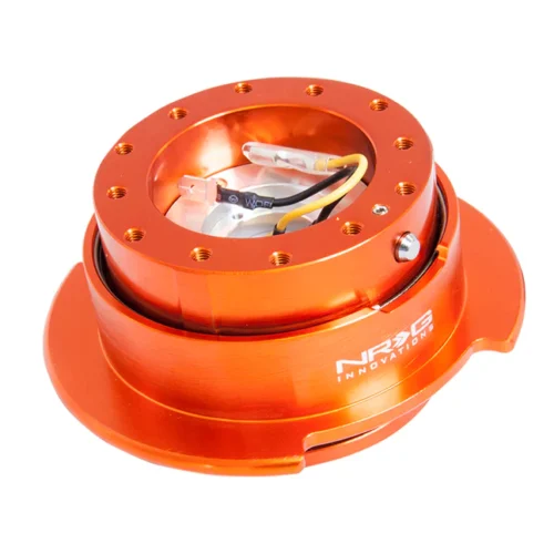 2.5 Quick Release Extraible Rápido Naranja para volante