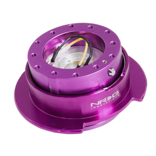2.5 Quick Release Extraible Rápido Purple para volante