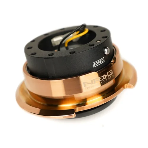 2.8 Quick Release Extraible Rápido Black Gold para volante