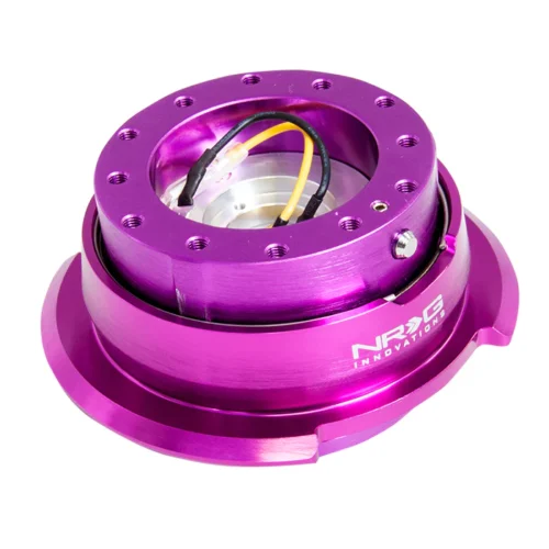 2.8 Quick Release Extraible Rápido Purple para volante