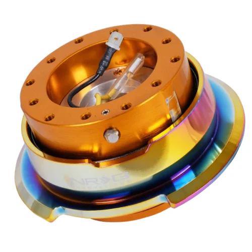 2.8 Quick Release Extraible Rápido Orange Rainbow para volante