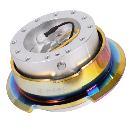 2.8 Quick Release Extraible Rápido Grey Rainbow para volante