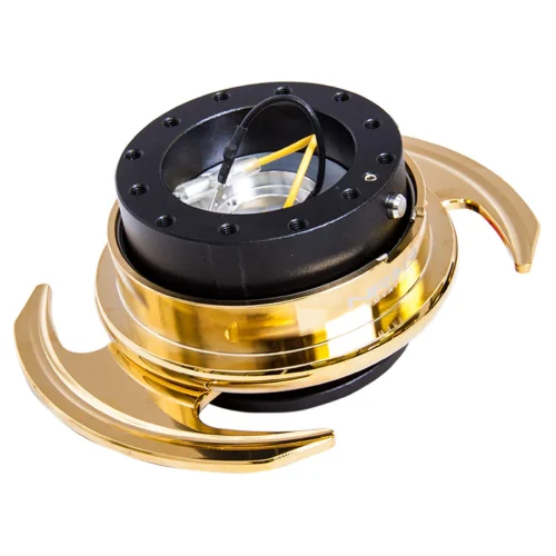 3.0 Quick Release Extraible Rápido Black Gold para volante